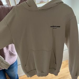 Talentless hoodie Womens oatmeal color